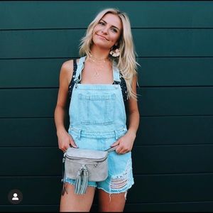 Denim Overalls - SIZE MEDIUM
